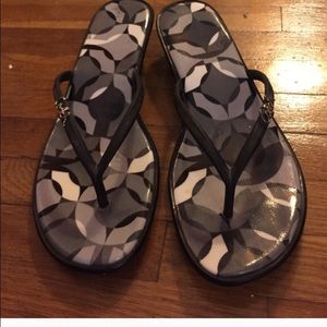 Coach flip flops
